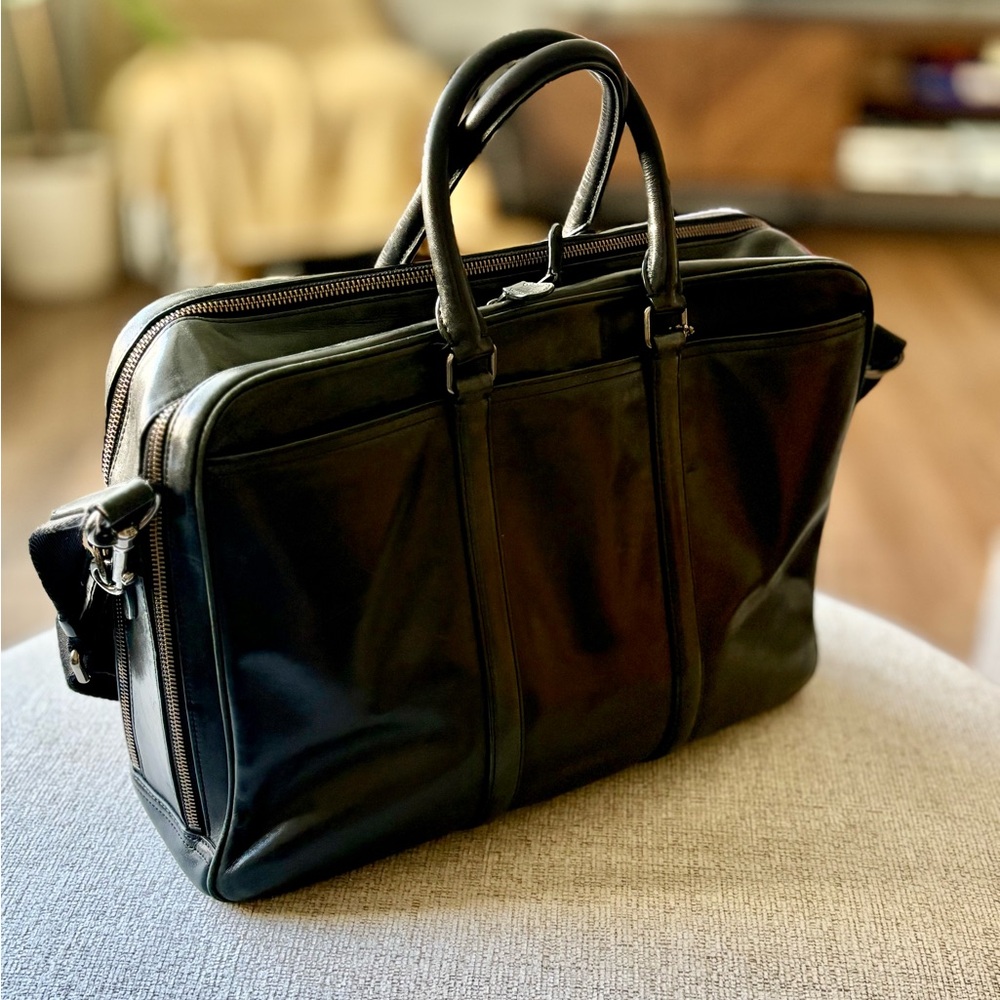 Coach Metropolitan Commuter Leather Bag - Picture 2 of 9